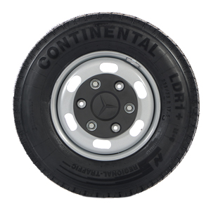 235/75R17,5 Continental on 17,5 special steel rim